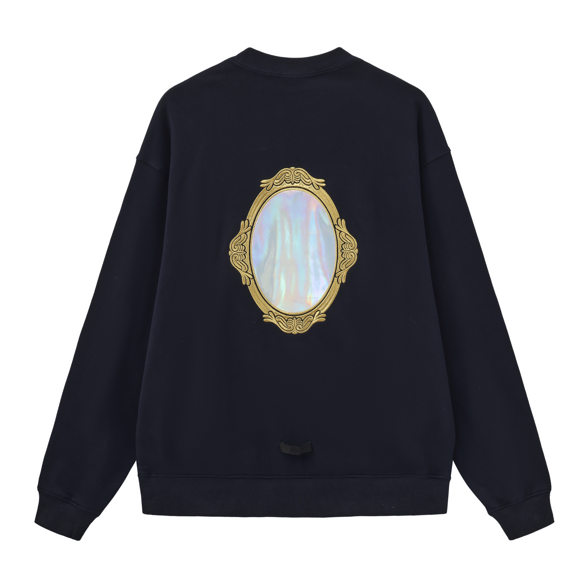 Mirror Embroidery Crewneck Sweatshirt