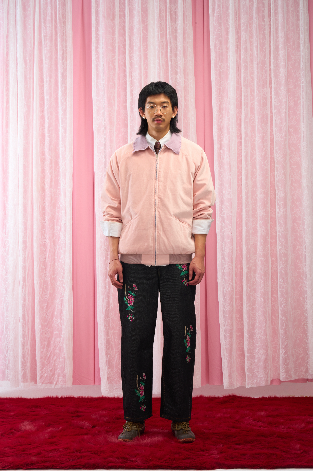 Chinese Crane Reversible Jacket