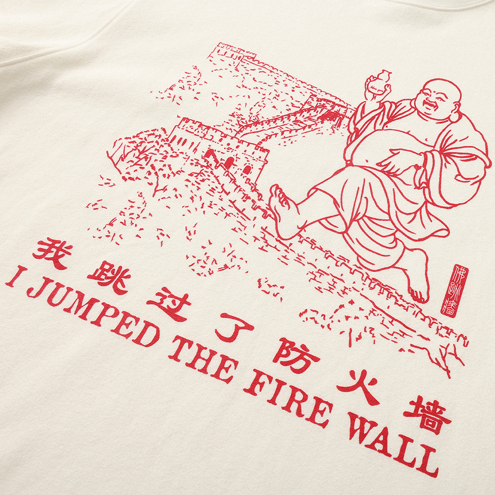 I JUMPED THE FIRE WALL TEE