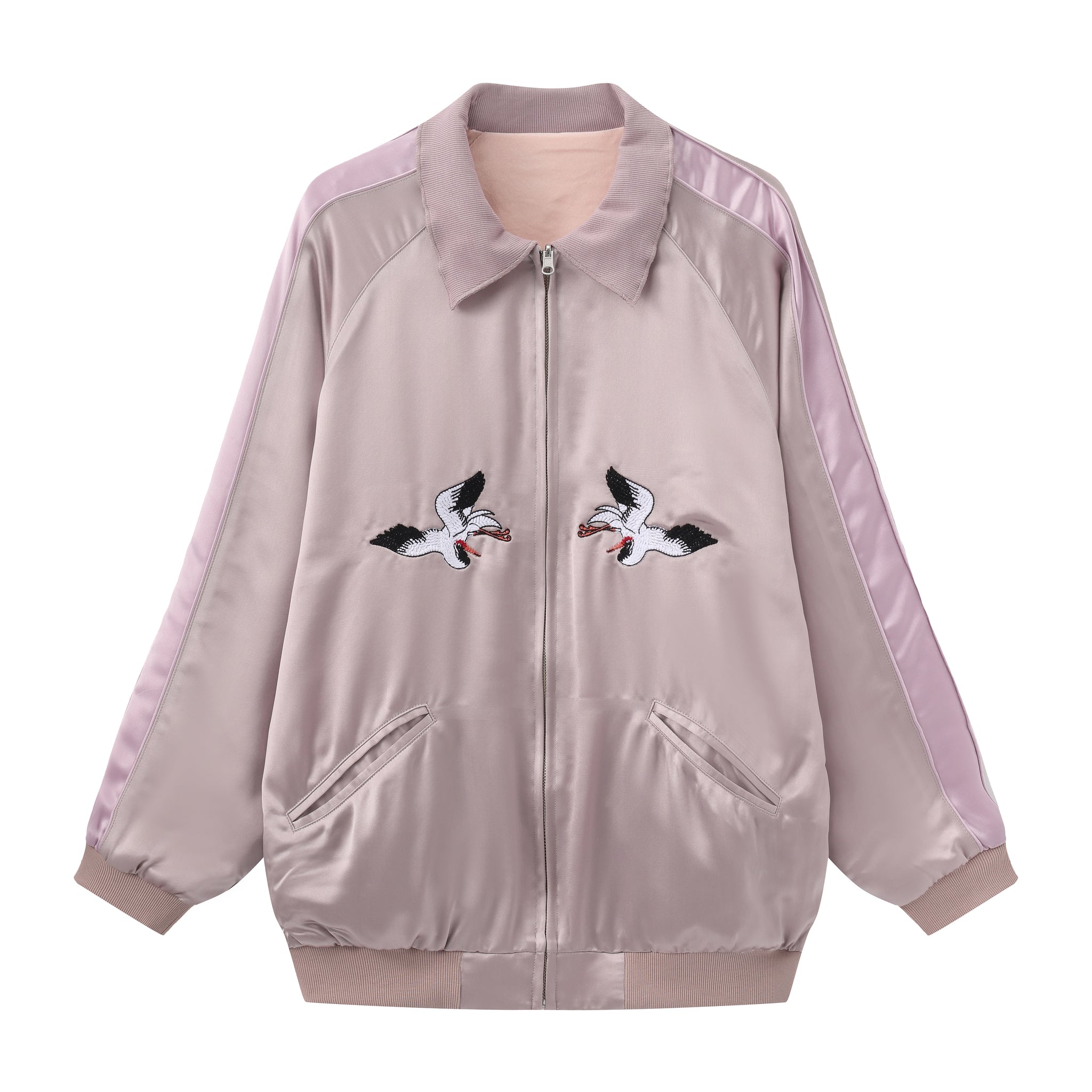 Chinese Crane Reversible Jacket