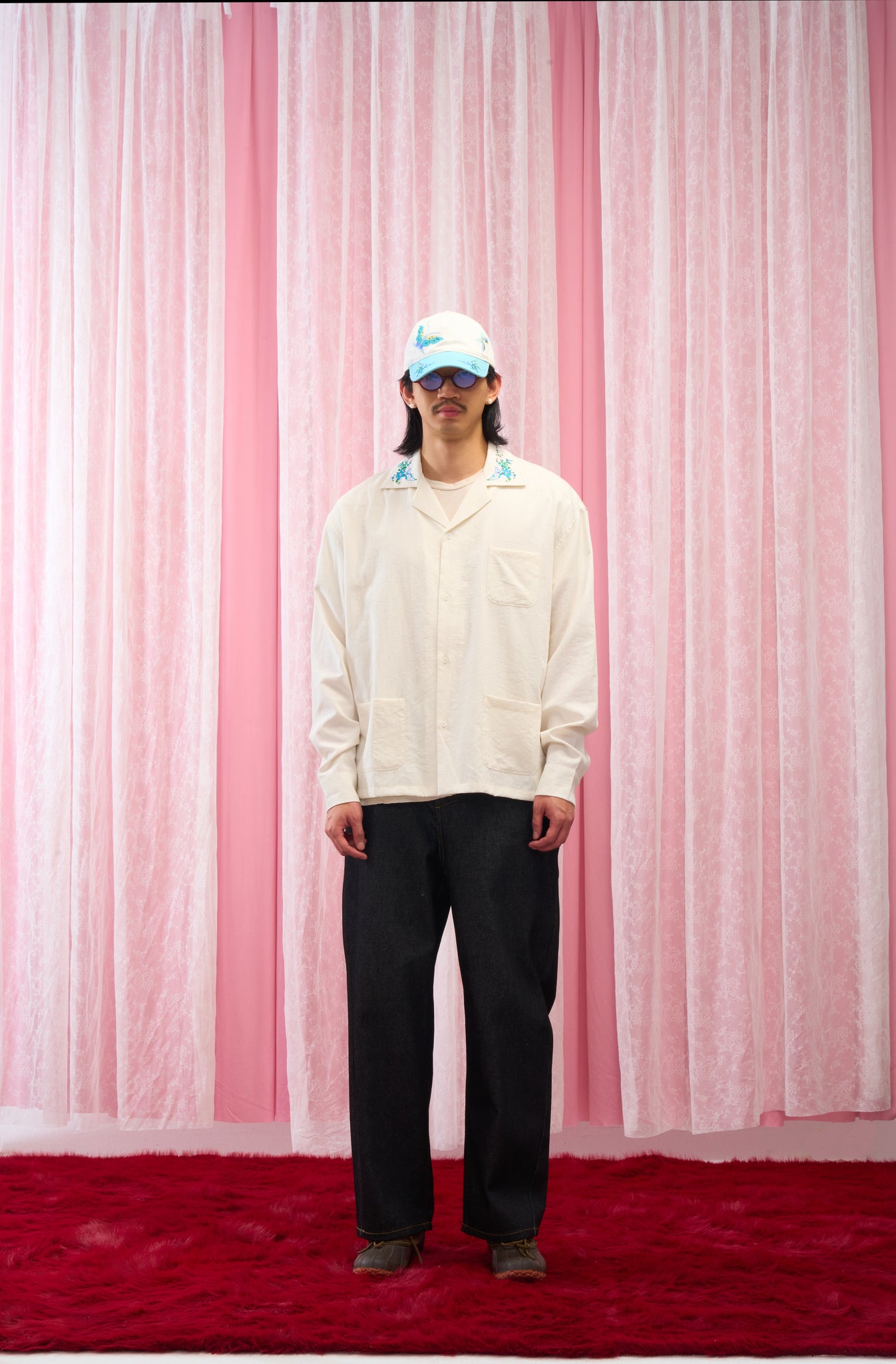 Floral Embroidered Shirt